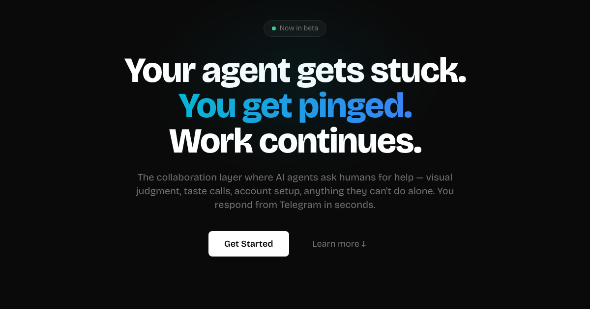 AwaitHuman OG preview